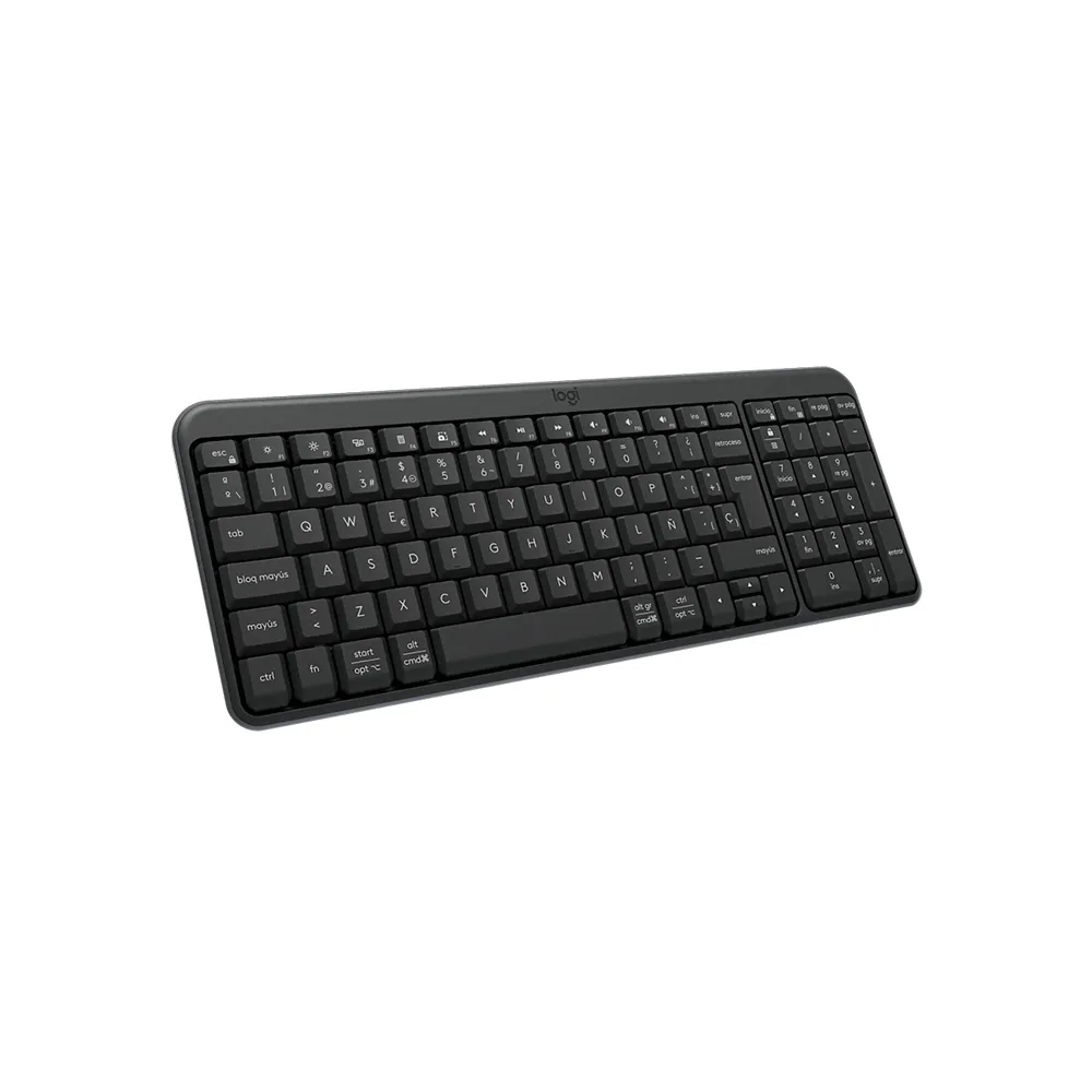 TECLADO LOGITECH K250/COMPACTO/BLUETOOTH/WIRELESS/INCLY.NUM-PAD/AJUSTABLE 7GRADOS 3