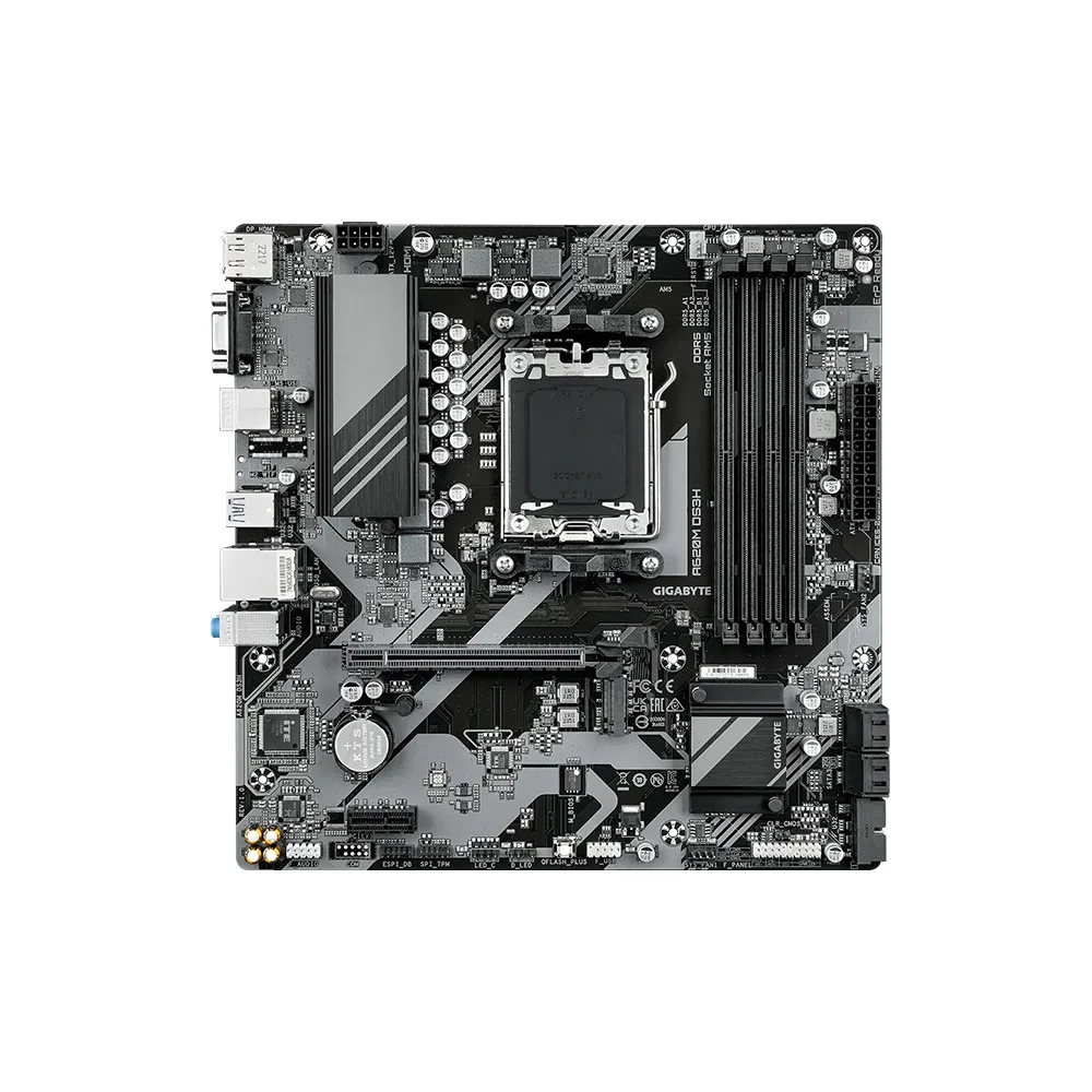 MAINBOARD GIGABYTE/A620M DS3H MICRO ATX DDR5 AM5 2