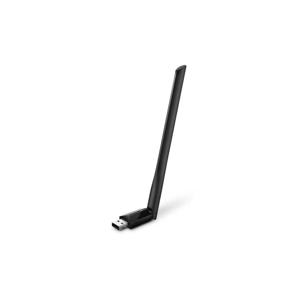 ADAPTADOR DE RED USB TP-LINK ARCHER T2U PLUS AC600 ALTA GANANCIA, DUAL BAND 433MBPS A 5GHZ/200MBPS 2