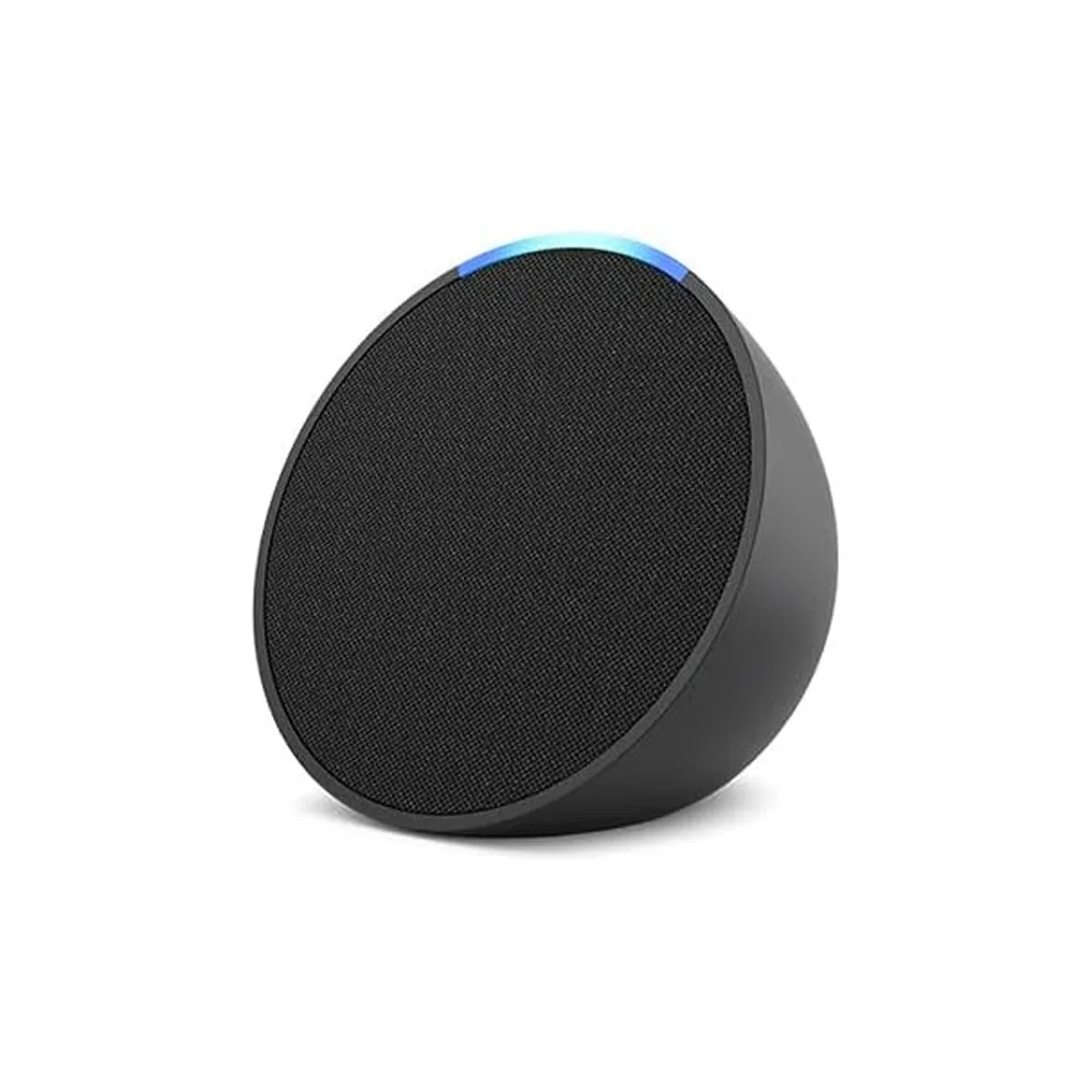 PARLANTE AMAZON ECHO POP B09WNK39JN COMPACTO / CARBON / ALEXA / WIFI 5 / BT / EERO