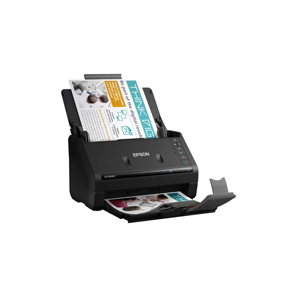 ESCANER EPSON ES-500W II 35PPM/70IPM ADF/DUPLEX INALAMBRICO/RED OPCIONAL B11B263201 2