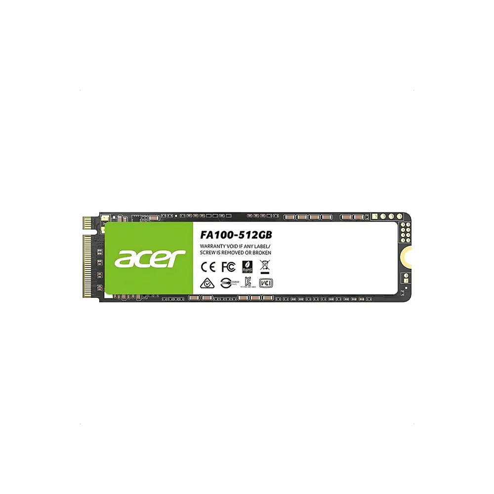 SSD ACER/ FA100 512GB M.2 2280 NVME GEN3 3300/2700 MB/S PCIE 3.0