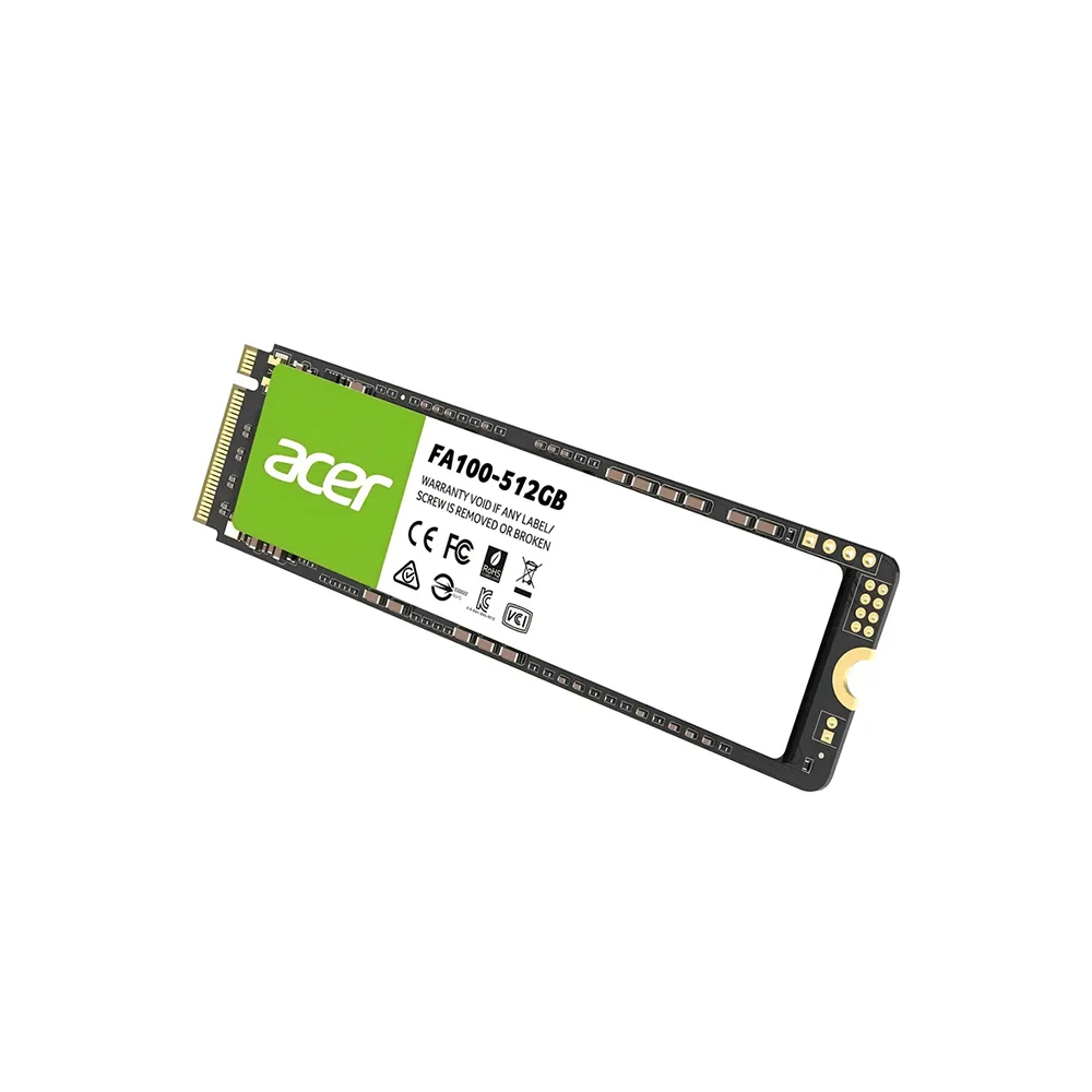 SSD ACER/ FA100 512GB M.2 2280 NVME GEN3 3300/2700 MB/S PCIE 3.0 3