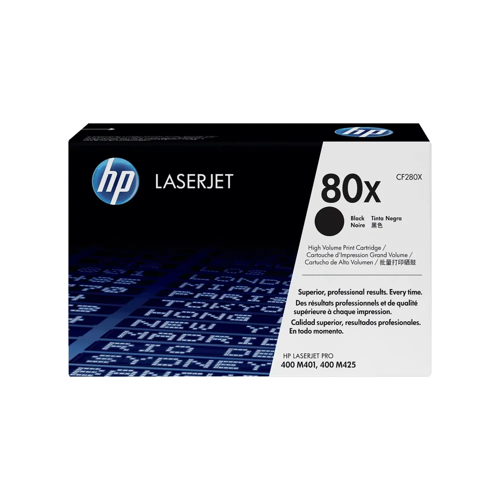 TONER HPINC 80X NEGRO LASEJET M401 6900 PAG CF280X 2