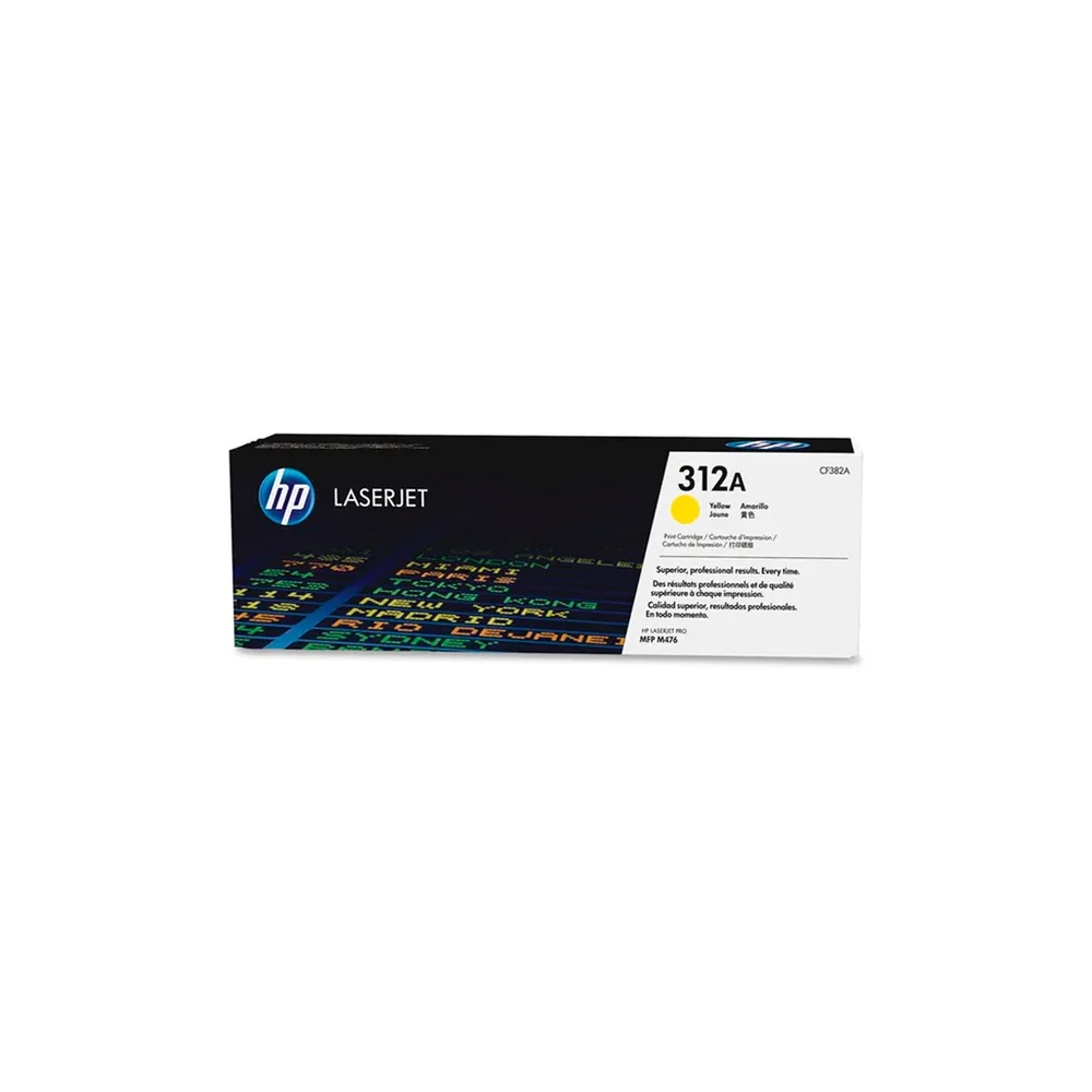 TONER HPINC 312A AMARILLO LASERJET M476N/D/W 2700 PAG CF382A 2