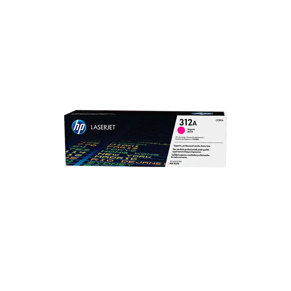 TONER HPINC 312A MAGENTA LASERJET M476N/D/W 2700 PAG CF383A 2