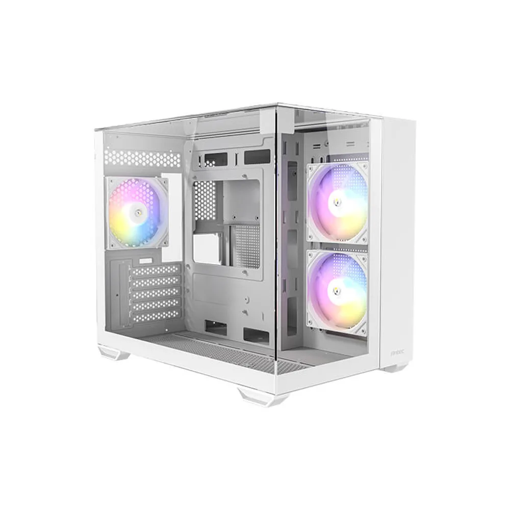 CASE ANTEC/CX600M TRIO WHITE ARGB 2X120MM ON RIGHT SIDE 1X120MM REAR 2