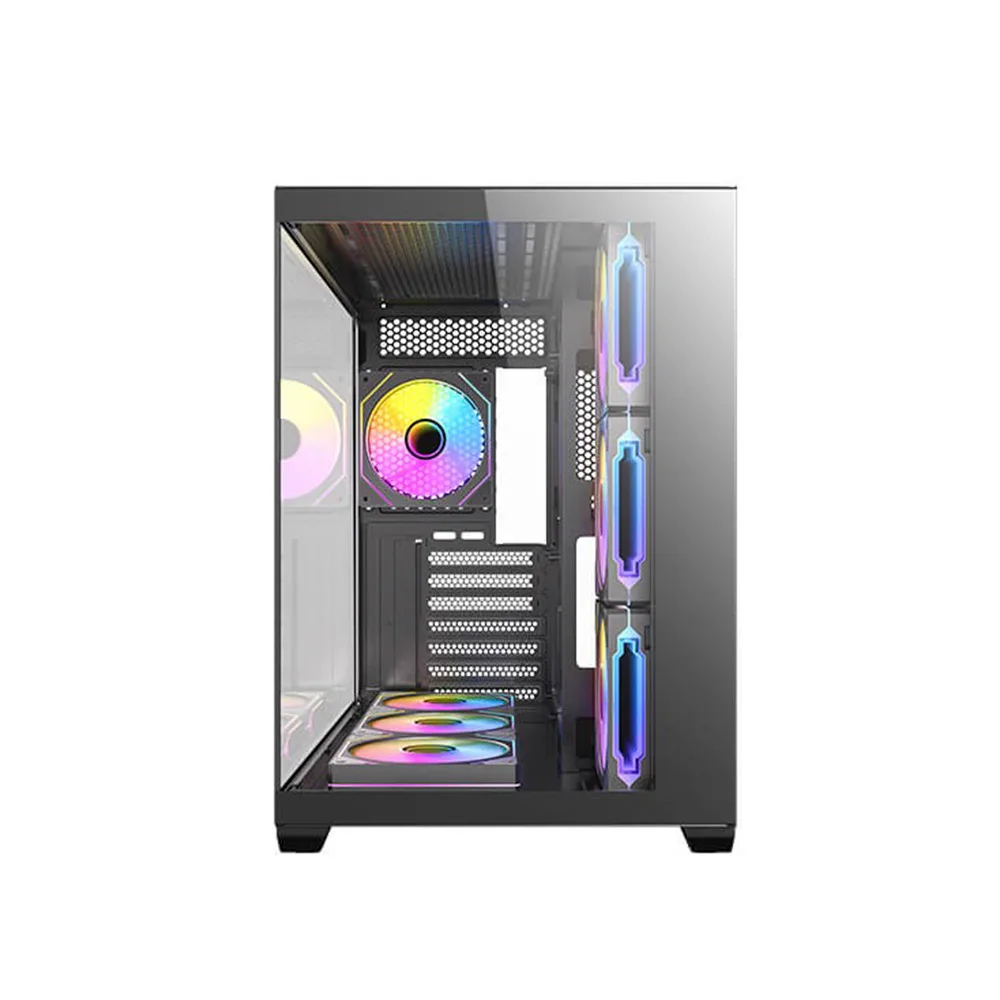 CASE ANTEC/CX MIRROR MID TOWER ARGB 3X120MM BOTTOM  3X120MM RIGHT SIDE 1X120MM REAR 2