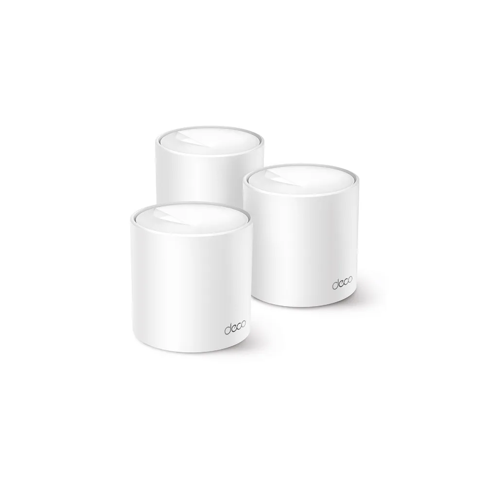 ROUTER/TPLINK/ DECO X10 /3-PACK SISTEMA WIFI  DE MAYA AX15000 /120 DISP. CONECTADOS/2 PTOS GIGABIT 2