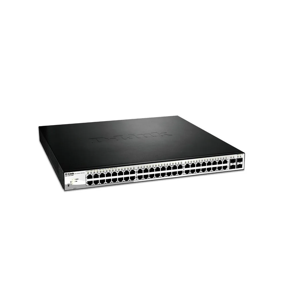 SWITCHES  SWITCH D-LINK DGS-1210-52-L2- 48PTOS 10/100/1000 GIGABITPOE- 4PTOS SFP POE 2