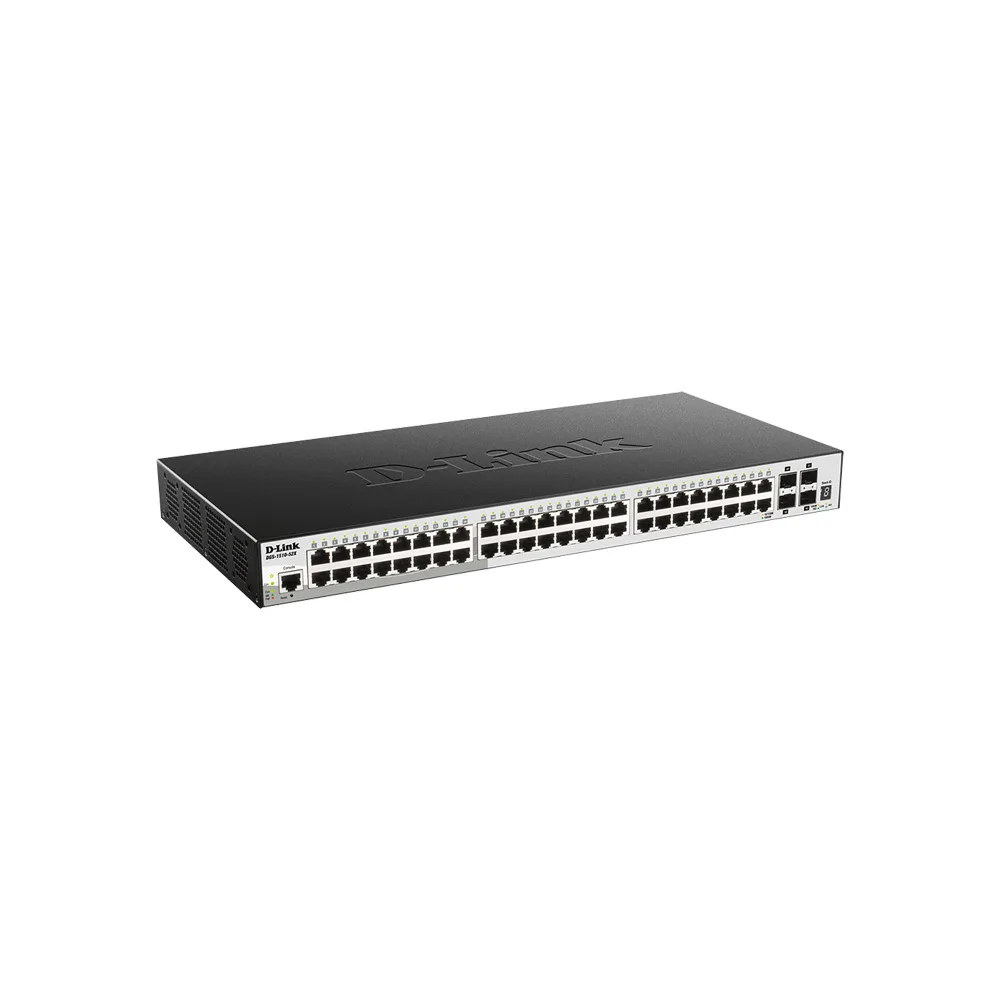 SWITCHES  D-LINK DGS-1510P 52P GB MANAGED SWITCH L2 48P - 4PTOS 10GB SFP-PLUS 2