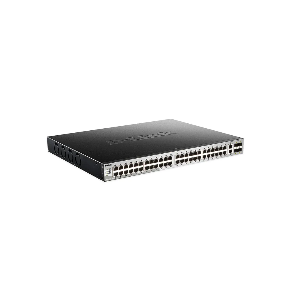 SWITCH POE D-LINK DGS-3130-54PS/48 PTOS. POE/2 PTOS. SFP+ 10G/4 PTOS. 10G SFP+/370W/L3/VLAN 2