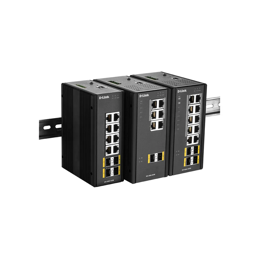 SWITCHES/D-LINK SWITCH INDUSTRIAL GIGABIT GESTIONABLE DIS-300G-12SW 2