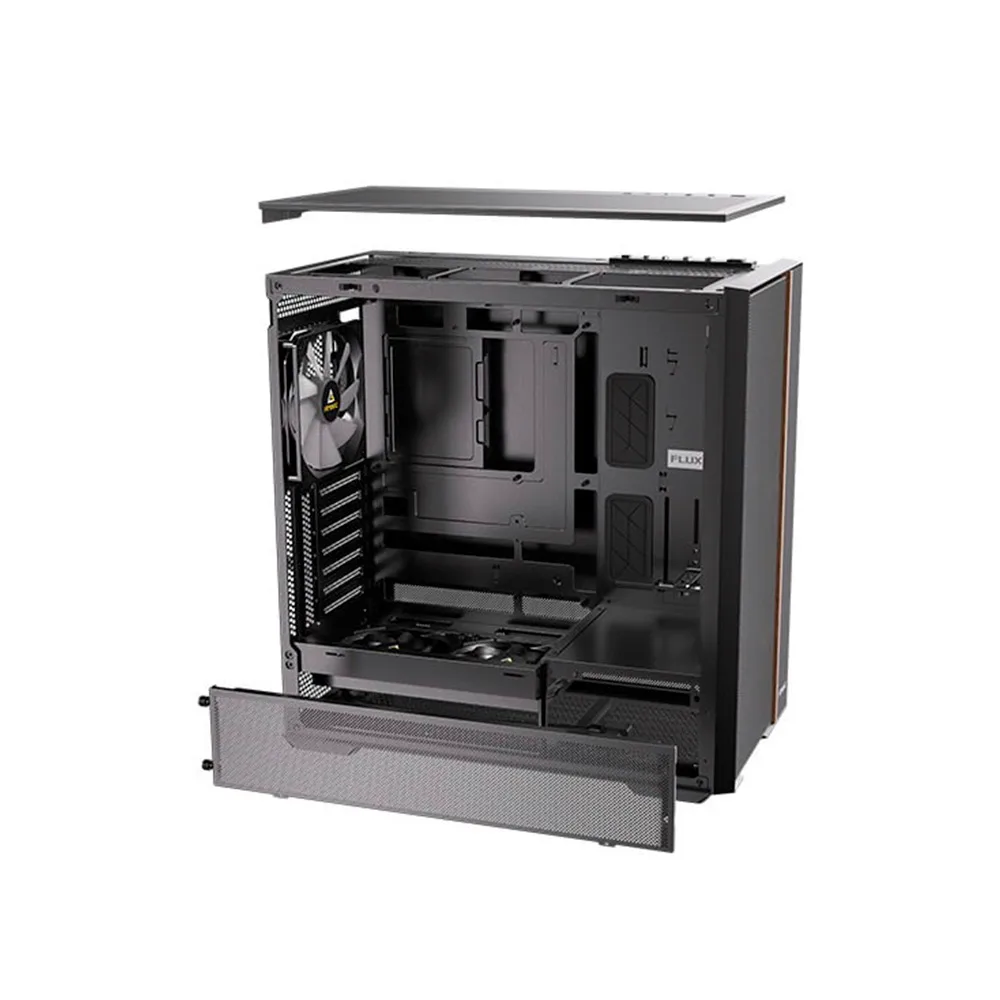 CASE ANTEC/FLUX REAR MIDTOWER 2X140MM ARGB PWM FRONT 2X120MM PWM REVERSE 1X140MM PWM REAR 2