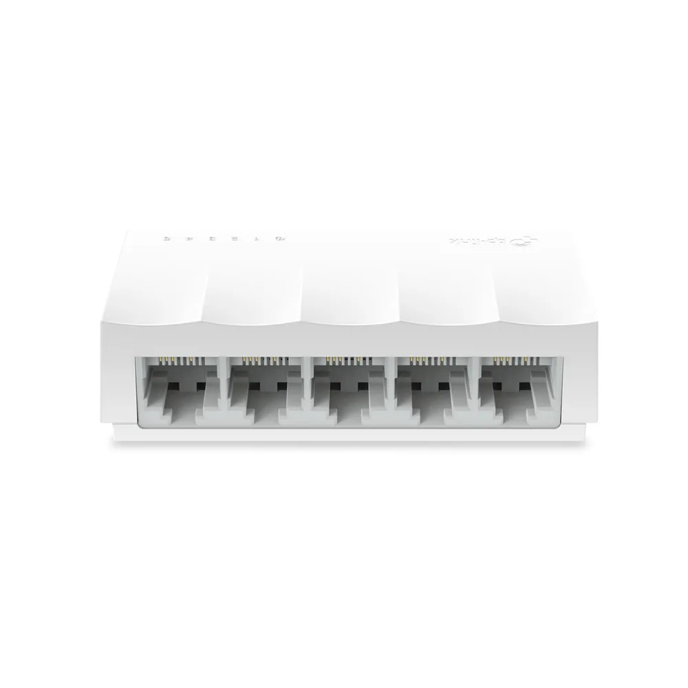 SWITCH TP-LINK LS1005 5 PUERTOS FAST ETERNET, CUBIERTA PLASTICA, DISEÑO ESCRITORIO, PLUG & PLAY 2