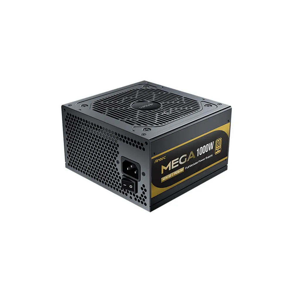 FUENTE DE PODER ANTEC MEGA 1000W 80 PLUS GOLD ATX 3.1 PCIE 5.1 FULL MODULAR 2