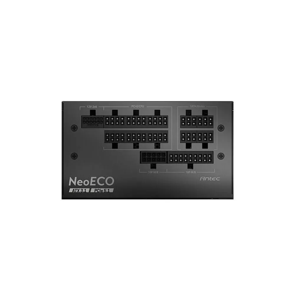 FUENTE DE PODER ANTEC NEO ECO 1200W 80 PLUS PLATINIUM ATX3.1 PCIE 5.1 FULL MODULAR 3