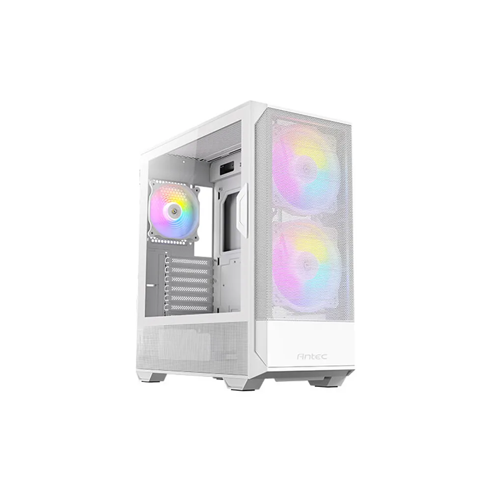 CASE ANTEC NX416L WHITE MID TOWER ARGB 2X1600MM FRONT 1X120MM REAR 2