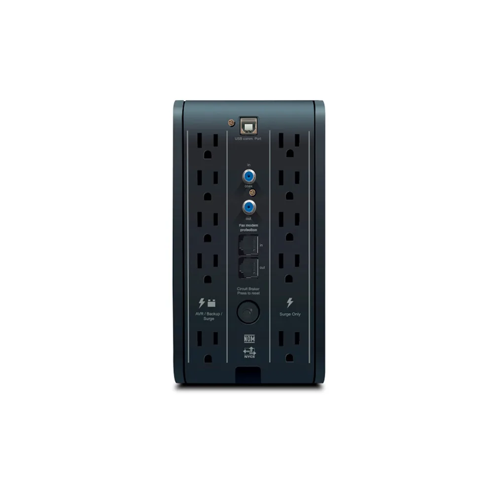 UPS CDP INTERACTIVO R-SMART1210 / 1200VA - 720W / 5 TOMAS AVR - 5 SUP / 120VCA 2