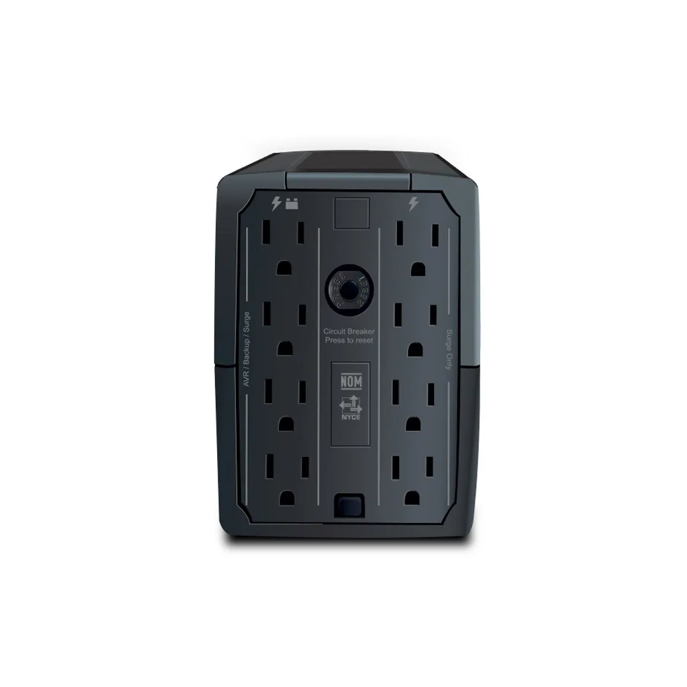 UPS INTERACTIVO CDP R-UPR1008 1000VA / 500W / E/S:120V / 8 SALIDAS 2