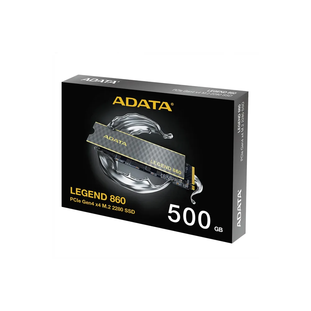 SSD/ADATA LEGEND 860 500GB PCIE GEN4 X4 M.2 2280 3D NAND
