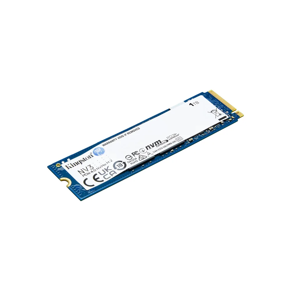 SSD/KINGSTON 1TB NV3 M.2 2280 NVME SSD UP TO 6000 MB/S 2