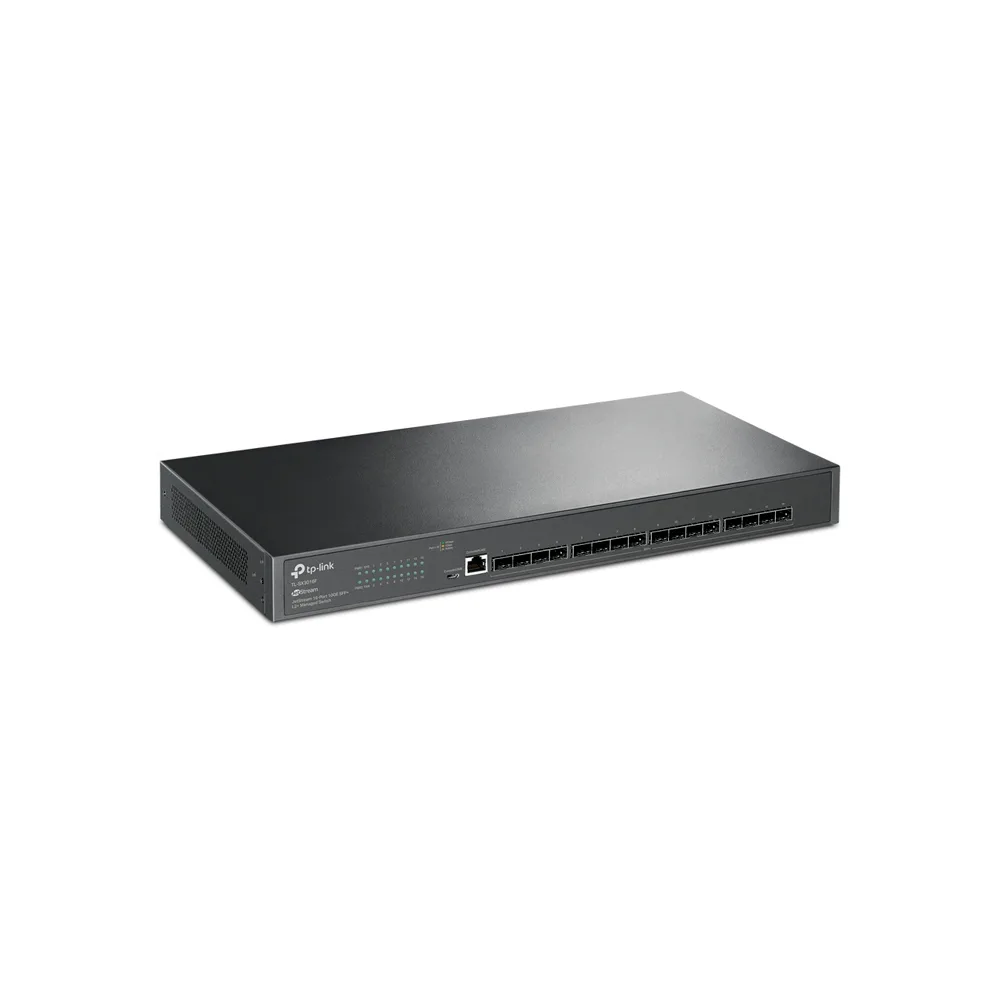 SWITCHES TPLINK/SX3016F/JETSTREAM DE 16 PUERTOS/10GE SFP/L2/320GBPS/RJ45/ADMINISTRABLE 3