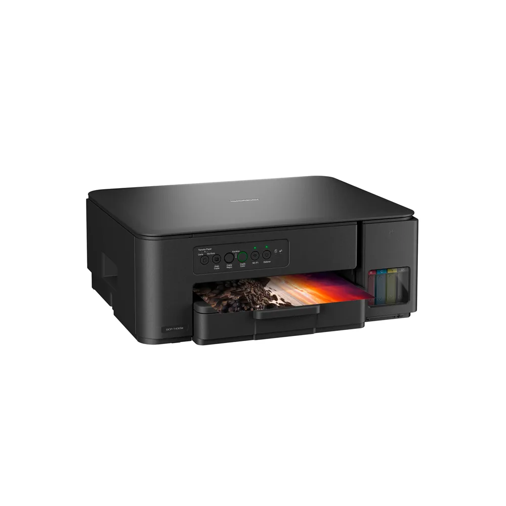 IMPRESORA BROTHER/T430W MULTIFUNCION WIFI 16IPM 9IPM COLOR 7500 BN 5000 COLOR BTD100BK 2YEAR 2
