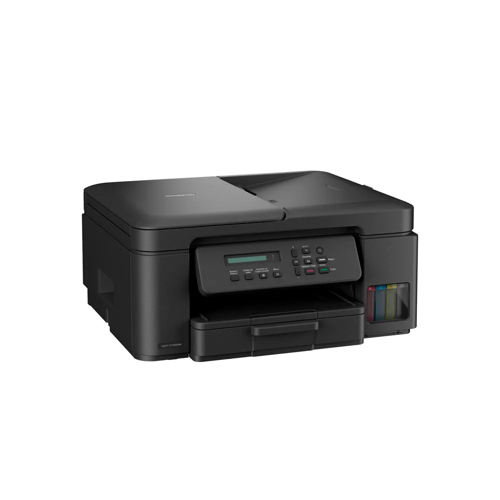 IMPRESORA BROTHER/T730DW MFP DUPLEX ADF WIFI 16IPM 15IPM COLOR 7500 BN 5000C BTD100BK CMY 2YEA 2