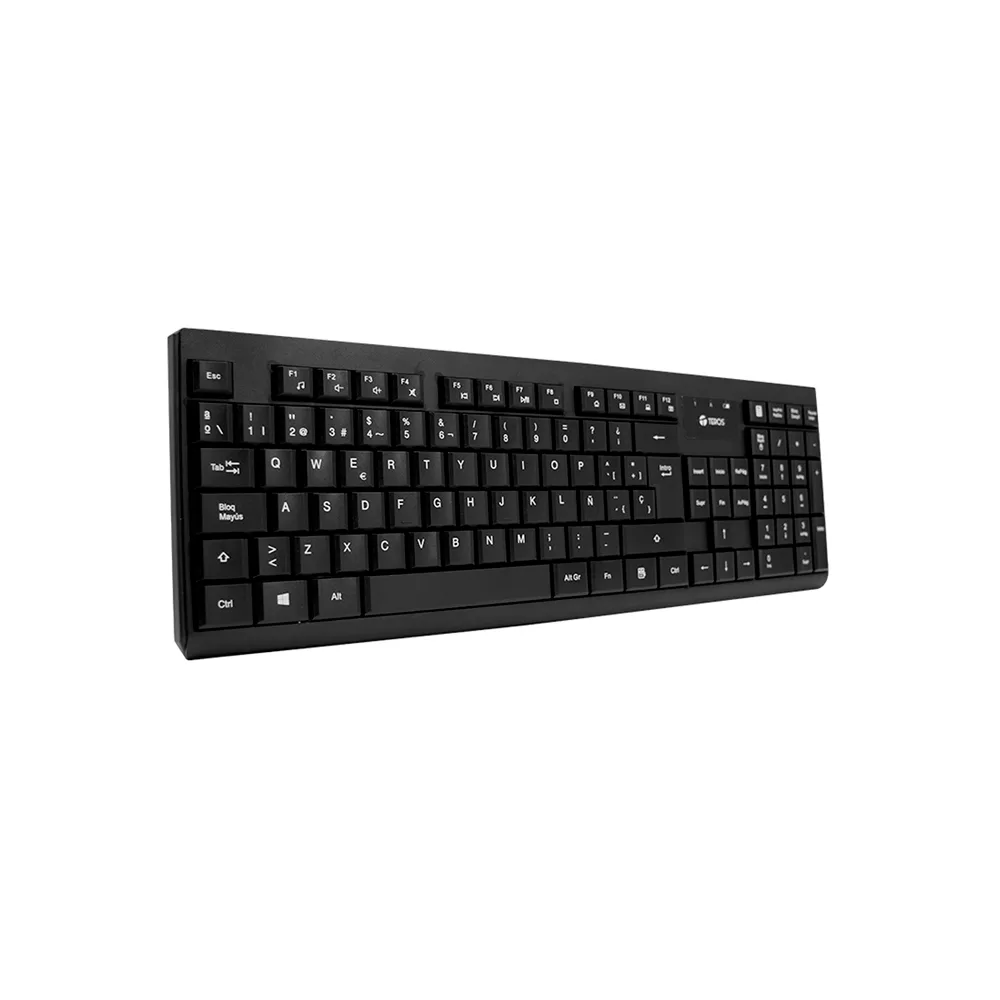 COMBO TEROS/TE-4071N WIRELESS /TECLADO Y MOUSE /2.4GHZ /COLOR NEGRO 2