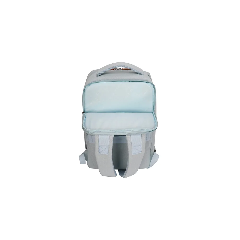 MOCHILA TEROS/TE-9047SK NOTEBOOK HASTA 15.6 /POLIESTER CELESTE /INTERIOR CELESTE.