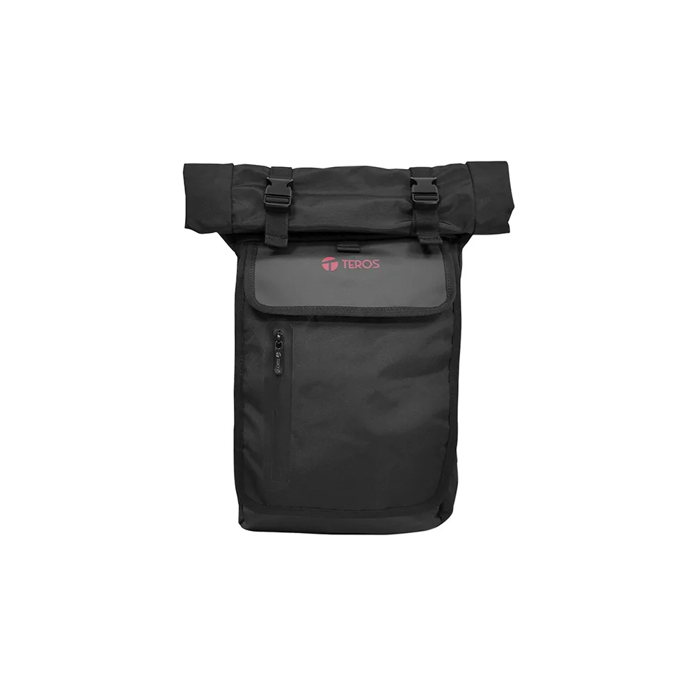 MOCHILA TEROS/TE-ACS9018 NOTEBOOK HASTA 15.6 /GAMER /POLIESTER NEGRO /INTERIOR NEGRO 3