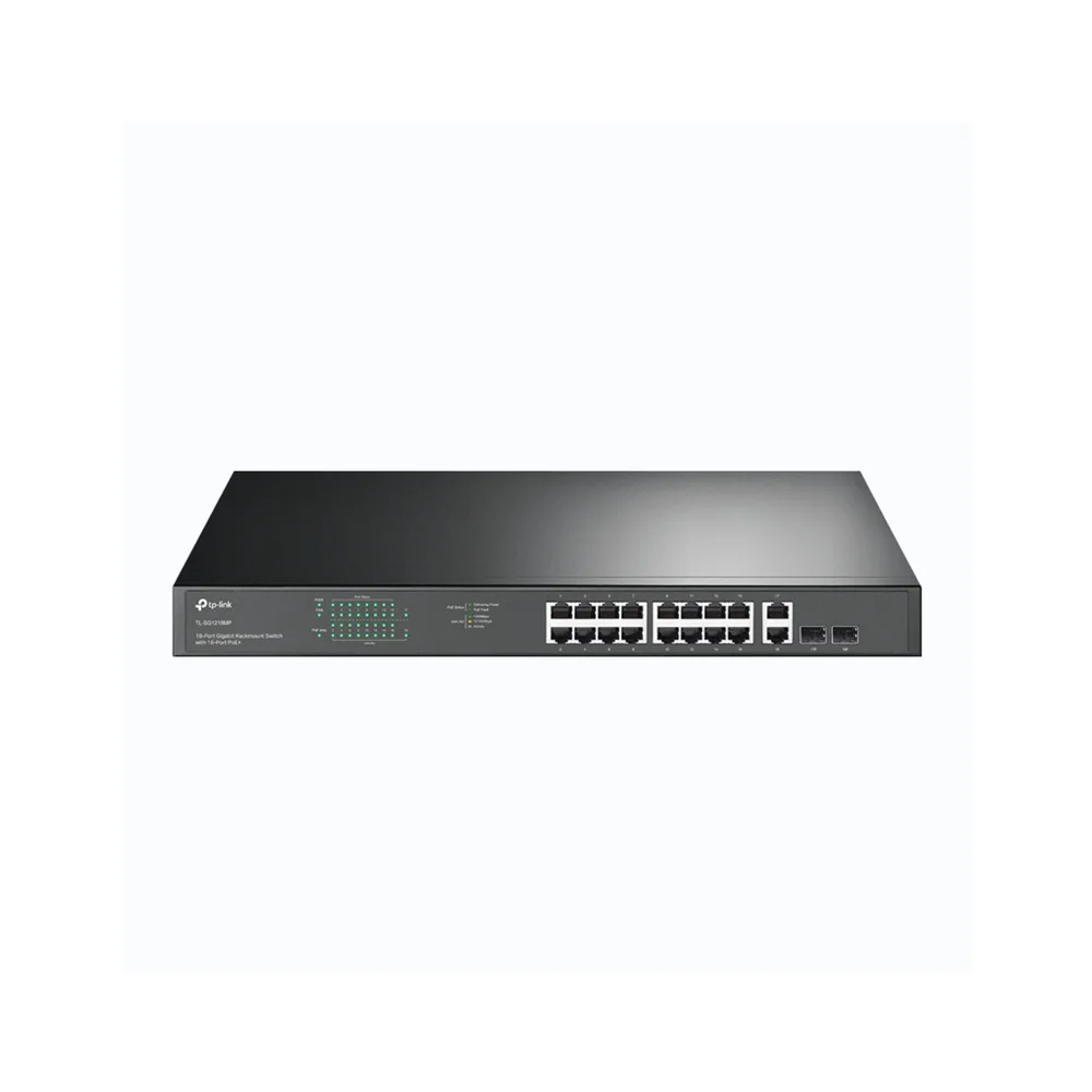 SWITCHES/TPLINK TL-SG1218MP/ 18 PUERTOS/ 16 PUERTOS POE/ GIGABITS/ CARCASA METAL