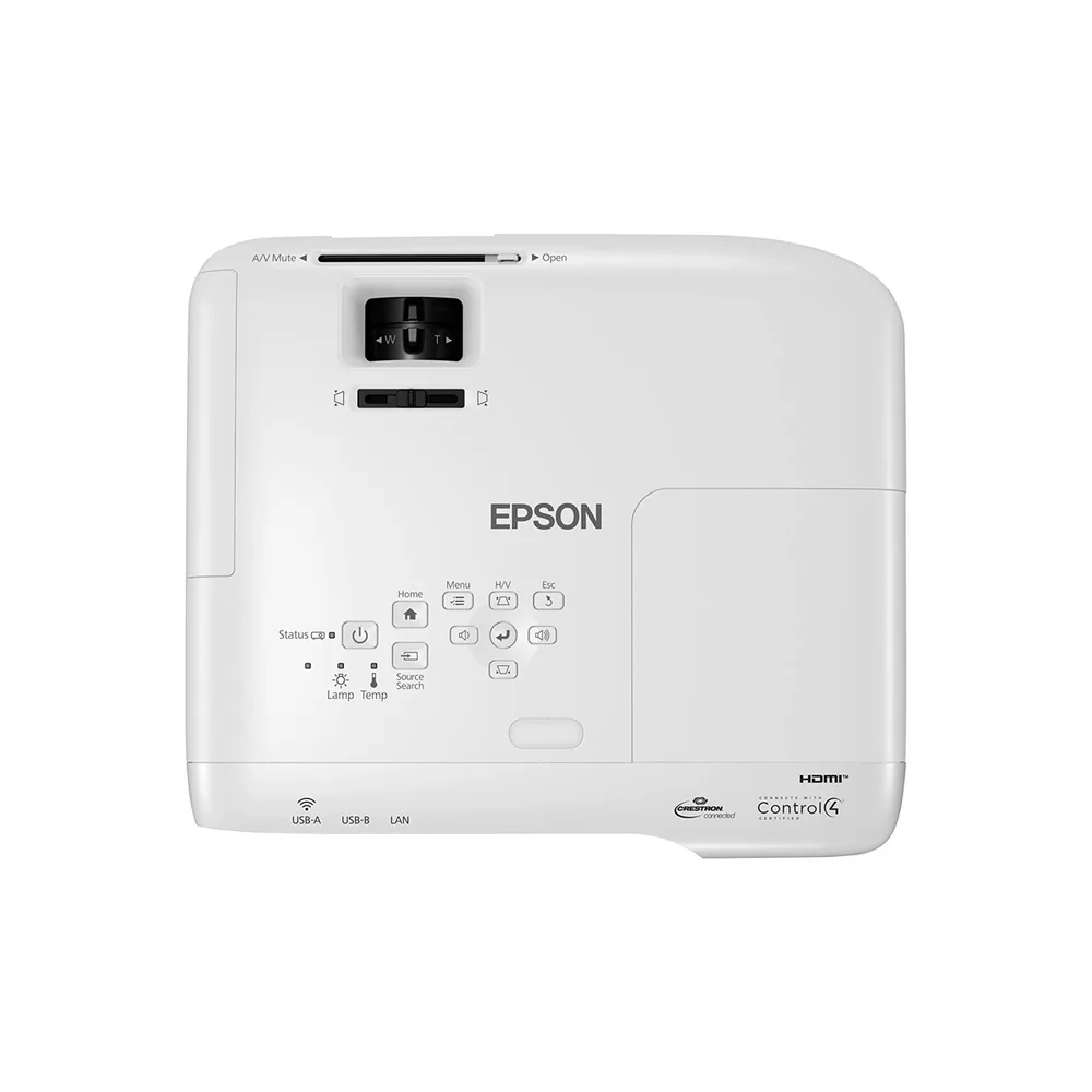 PROYECTOR EPSON POWERLITE 118 XGA 3800 LUMENES/RED/3LCD/HDMI/WIFI OPCIONAL ELPAP11 V11HA03020 2
