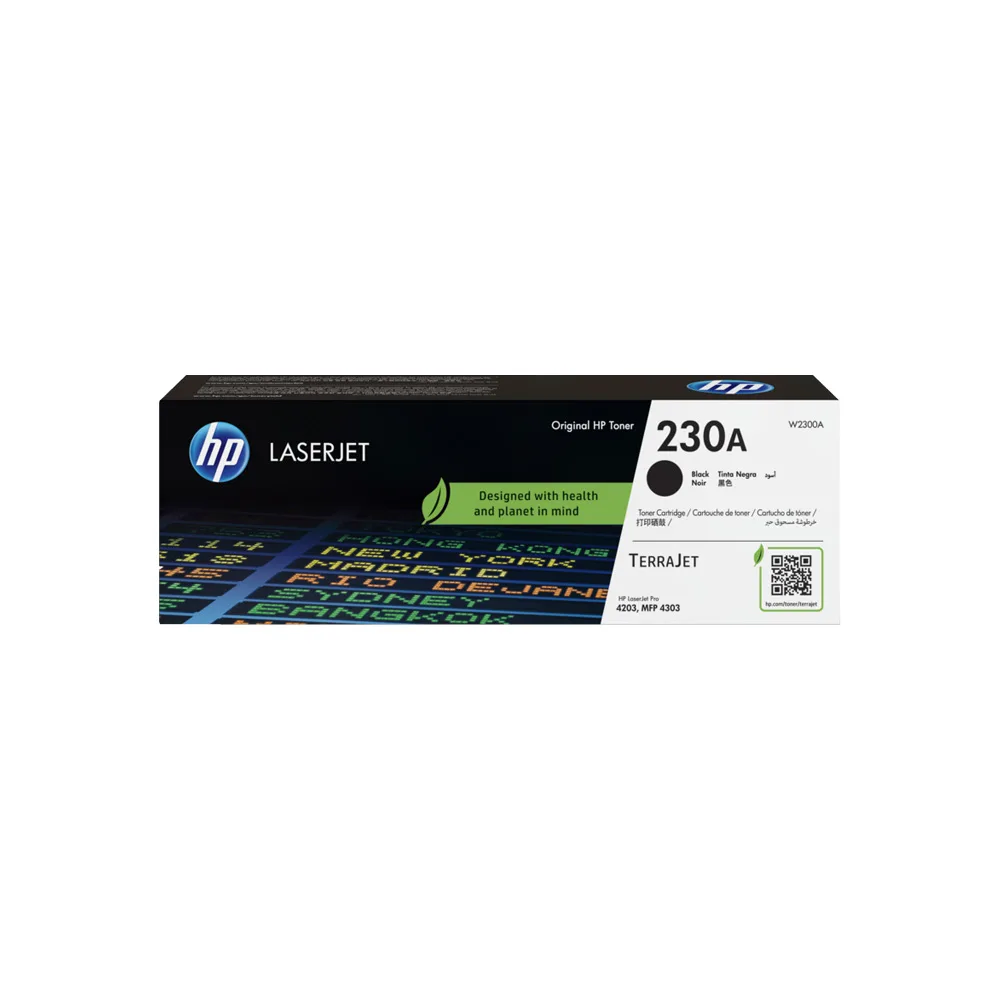 TONER HPINC 230A NEGRO LASERJET 4203/4303 2000 PAG W2300A