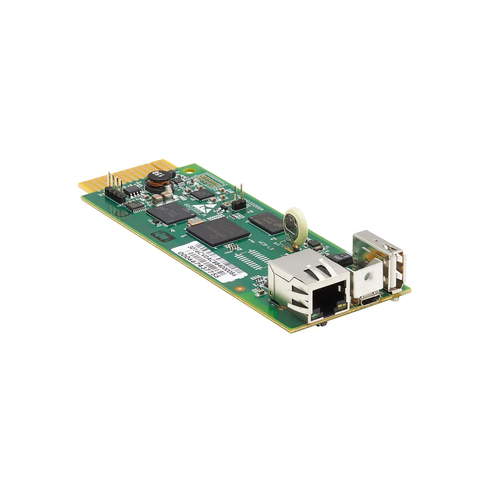 TARJETA TRIPP LITE SNMP WEBCARDLXMINI MONITOREO DE UPS ONLINE 1GBPS RJ45 1Y 3